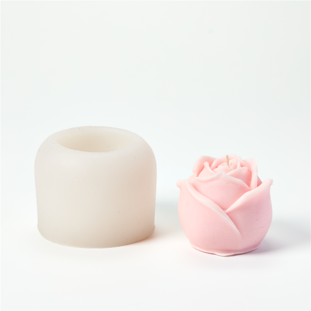 Rose Silicone Mold - 3D